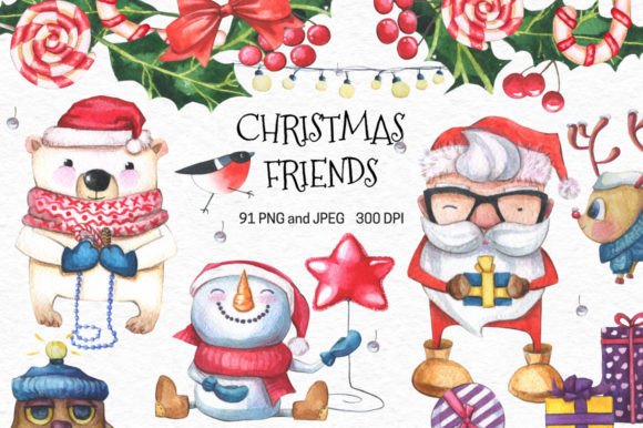 Christmas Cute Characters: A Designer's Review