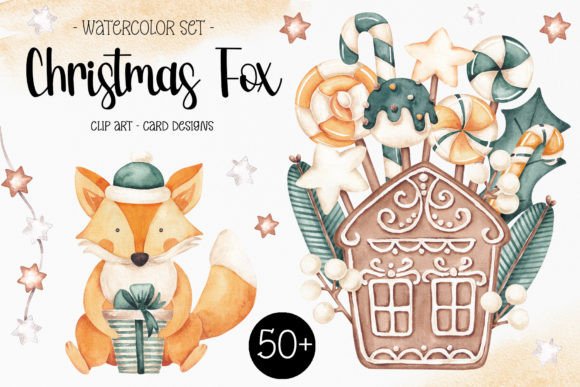 Christmas Fox Illustrations: A Seller's Review