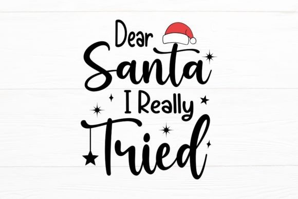 Dear Santa SVG: Festive Illustrations for Blogs