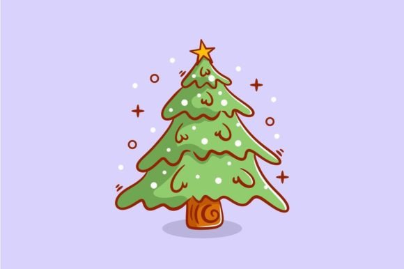 Fir Tree Design for Christmas: Festive Illustrations