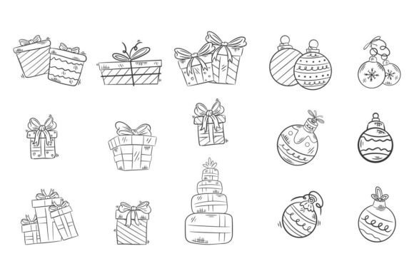 Gift Box Illustrations for Festive Blog Graphics