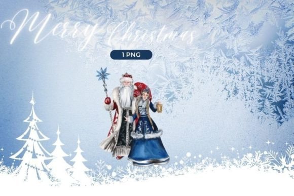 Happy Christmas Watercolor: Festive Illustrations for Blogs