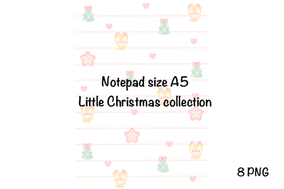 Little Christmas Notepad A5: Festive Illustrations