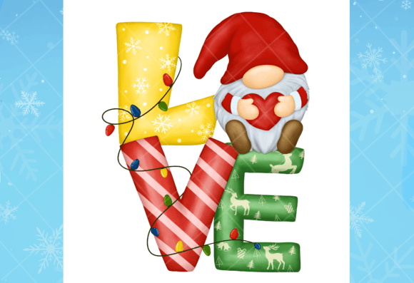 Love Gnome Christmas Clipart: Festive Illustrations Review