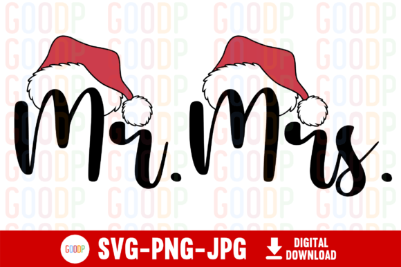 Mr and Mrs Christmas: Festive Illustrations for Sellers