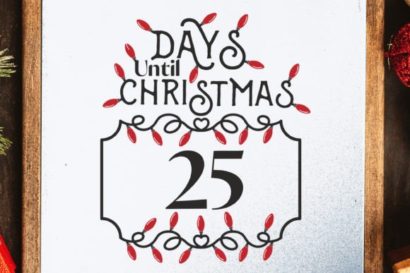 Ornament Countdown Christmas Bundle: Festive Illustrations