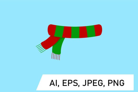 Review: Red and Green Christmas Scarf Design