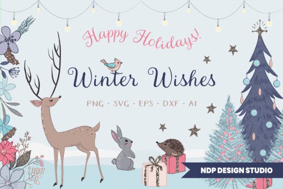 Winter Christmas Sublimation SVG & Illustrations Review